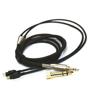 Vervangende Audio Upgrade Kabel voor Sennheiser HD650, HD600, HD580, HD58X, HD660S, Massdrop HD6XX Hoofdtelefoon 1.2meter/4feet