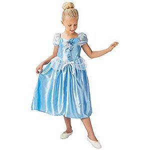 Rubie's IT620640-S, kostuum Cenerentola Disney Princess, Bambini, Azzurro, L (7-8 jaar)