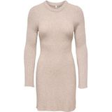 Onlmonica - Midi-jurk - Gebreid - O-hals - Lange Mouwen - Knit Fit