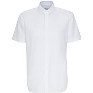 Seidensticker Zakelijk overhemd voor heren, wit (wit 1), 44