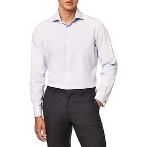 Hackett London Poplin Classic Dc Formeel herenhemd, 513sky, 155