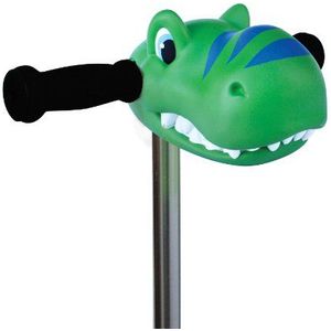 Scootaheadz Dinosaurus: Scooter accessoires kinderen | Scootaheadz Scooter Dino | Groen | Scooter Accessoires