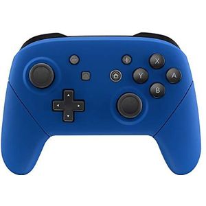 eXtremeRate Cover Grip Case voor Nintendo Switch Pro Controller,DIY Vervanging Grip Behuizing Shell voor Switch Pro Controller(Geen Controller)-Blauw