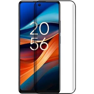 COOL Displaybescherming van gehard glas voor TCL 50 SE (Full 3D, zwart)