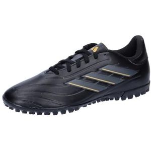 adidas Copa Pure II Club voetbalschoenen voor dames en heren, Core Zwart Carbon Goud Met, 43 1/3 EU