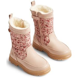 Wheat Unisex kinderschoenen hoge winterlaarzen Koa Tex ritssluiting ademend, waterdichte sneeuwschoen, 2031 Rose Dawn, 24 EU