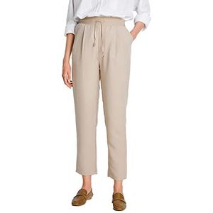 Koton Wortelbroek voor dames met striktaille, modale rijke shorts, Nertsen (565), 62