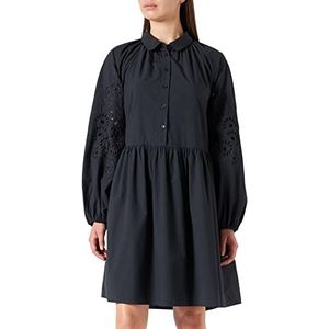 Part Two MilenePW DR Jurk, Dark Navy, Donkere marine, 58