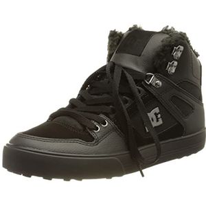 DC Shoes Pure High Top Wc Winter Skateboardschoenen voor heren, zwart, 40 EU