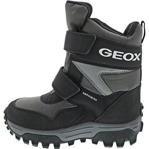 Geox J Himalaya BOY B ABX sneeuwlaars, antraciet/zwart, 0 UK, Antraciet Zwart, 0 UK