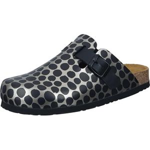 Dr. Brinkmann Dames 600113-01 platte slipper, zwart, 39 EU, zwart, 39 EU