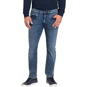 PIONEER Elon Jeans voor heren, Blauwe mode, 31W / 32L