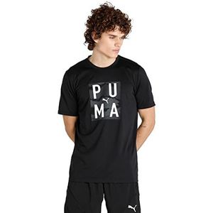 PUMA Heren T-shirt met opdruk Train Grafisch Shirt