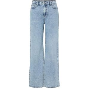 Pcjill - Straight Fit Jeans - High-Waist - Denim