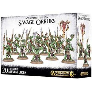 Games Workshop Savage Orruks Bonesplitterz 89-19 Warhammer Age of Sigmar