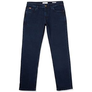 TOM TAILOR Uomini Marvin Straight Jeans 1034662, 10282 - Dark Stone Wash Denim, 31W / 32L