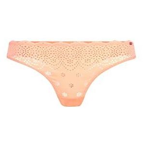 Skiny Dames Every Day In Bamboo Lace G-string, koraal, regular