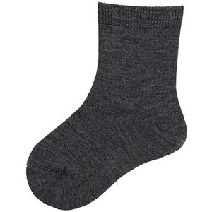 Sterntaler uniseks sokken wol, donkergrijs melange, 14