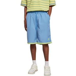 STARTER BLACK LABEL Heren Starter Fresh Nylon Shorts, horizonblauw, L