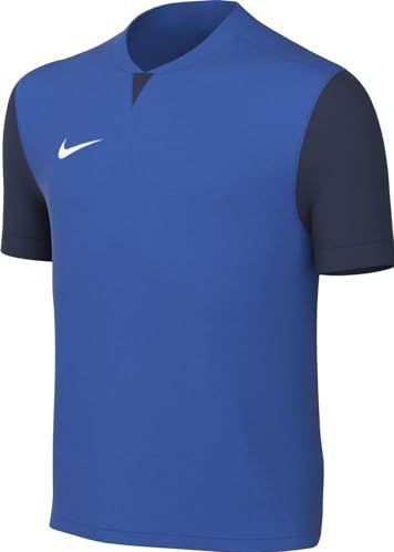 Nike - Dri-Fit Trophy V - Trainingsshirt - Blauw Donkerblauw Wit - Polyester