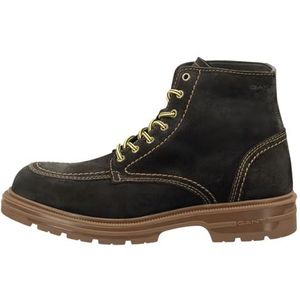 GANT FOOTWEAR Gretty Enkellaarzen voor heren, donkerbruin, 41 EU, donkerbruin, 41 EU