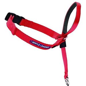 PetSafe zachte gids halsband met trainings-dvd, Large 60-130 Lb., rood