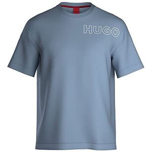 HUGO Heren Unite Pyjama_T_Shirt, Light/Pastel Blue451, M, Light/pastel Blue451, M