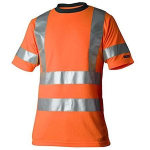 Top Swede 22402702009 Model 224 waarschuwingsbescherming T-shirt, oranje, maat XXXL