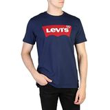 Levi's Graphic Set-In Neck T-shirt Mannen, Dress Blues, M