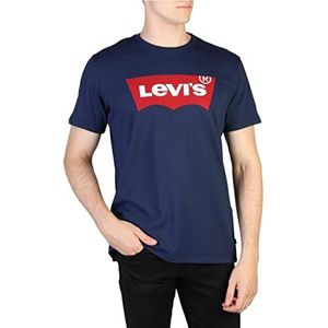 Levi's Graphic Set-In Neck T-shirt Mannen, Dress Blues, XXS