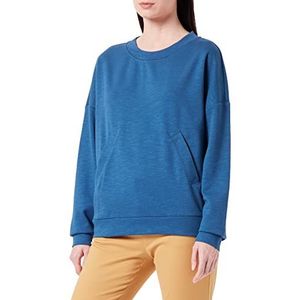 United Colors of Benetton Sweatshirt met capuchon voor dames, Blauw 217, M