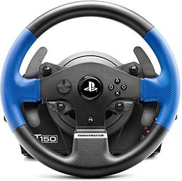 Thrustmaster T150 Krachtterugkoppeling (P - PS - PS4 - Controlle - Blau - Zwart