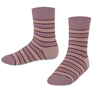 FALKE Uniseks-kind Stopper Sokken Simple Stripes K HP Katoen Noppen op de zool 1 Paar, Rood (Brick 8770) nieuw - milieuvriendelijk, 31-34