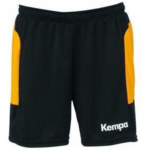 Kempa Dames Shorts Tribute Women, zwart/oranje, S