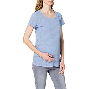 ESPRIT Maternity Dames Nursing ss T-shirt, Light Blue-443, XXL, lichtblauw - 443, XXL