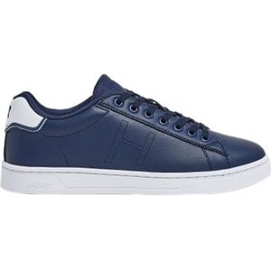 Hackett London Heren Harper One Sneaker, Blauw (Navy), 8 UK, Blauw marine, 40.5 EU