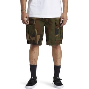 DC Shoes - Lineguide - Cargobroek - Baggy Fit - Katoenen 11-wales Corduroystof