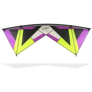 Revolution Reflex XX lime-purple; 4 lijns stuntvlieger