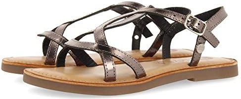 Gioseppo - Kids - Sandalen - Metallic Donker Zilver - Leer