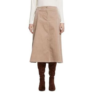 ESPRIT - 093ee1d304 - Damesrok - Licht Taupe - A-lijn