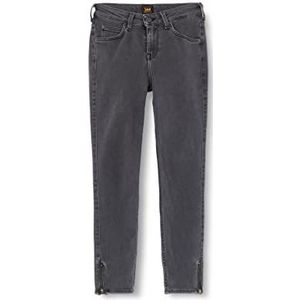 WHITELISTED Scarlett High Zip Jeans voor dames, Washed Ava, 26W x 33L