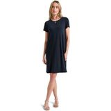 Street One Dames Shirt in effen kleur in Blauw, in size: 34