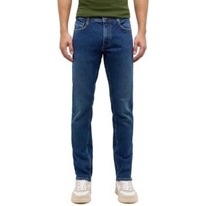 MUSTANG Herenjeans stijl Oregon Slim effen kleuren, blauw, 32W / 36L