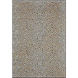 Safavieh Leopard bedrukt tapijt, PAR84, geweven viscose, meerkleurig, 160 x 230 cm