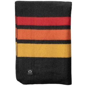 Arcturus Rainier Wollen deken - 2,0 kg warm, zwaar, wasbaar, groot | Geweldig voor kamperen, buitenshuis, survival en noodkits (zonsondergang piek)