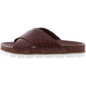Sioux Dames Libuse platte sandalen, Cognac., 40 EU