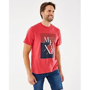 Mexx Heren T-Shirt, Rood, L