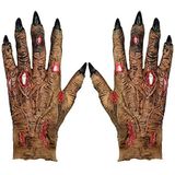Zombie Gloves"" in latex - (één maat past de meeste volwassenen)