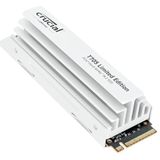 Crucial - T705 - 2TB PCIe Gen5 NVMe M.2 Interne Gaming SSD - Wit - Beperkte Editie