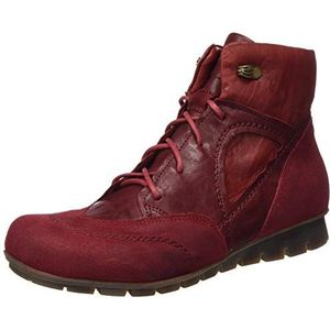 Think! Menscha Desert Boots voor dames, Rood Cherry Combi 74, 38.5 EU
